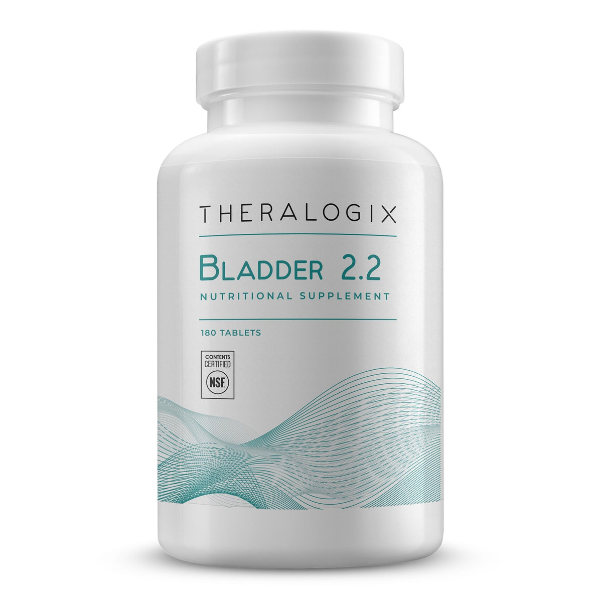 Theralogix Bladder 2.2 complément alimentaire multivitaminé avant avec étiquetage visible