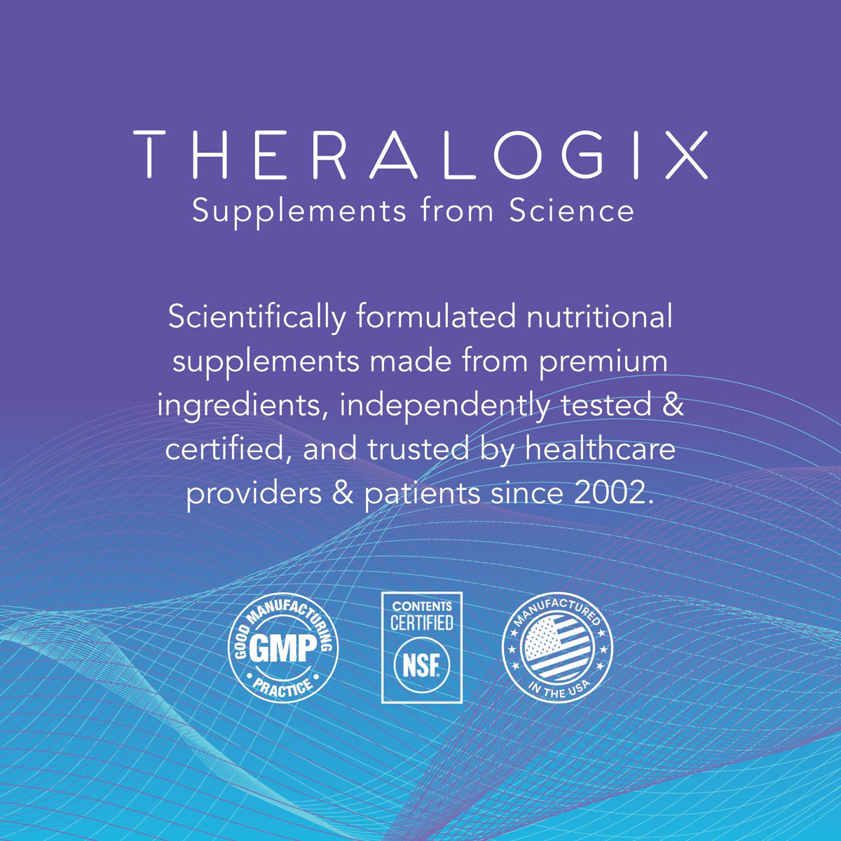 Theralogix Canabrex capsules avec étiquette détaillée