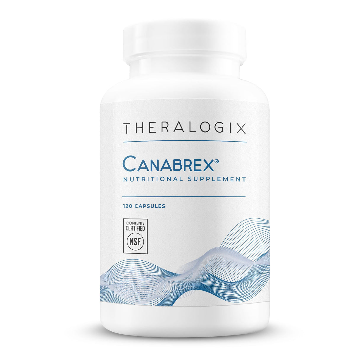 Theralogix Canabrex capsules en boîte, vue de face