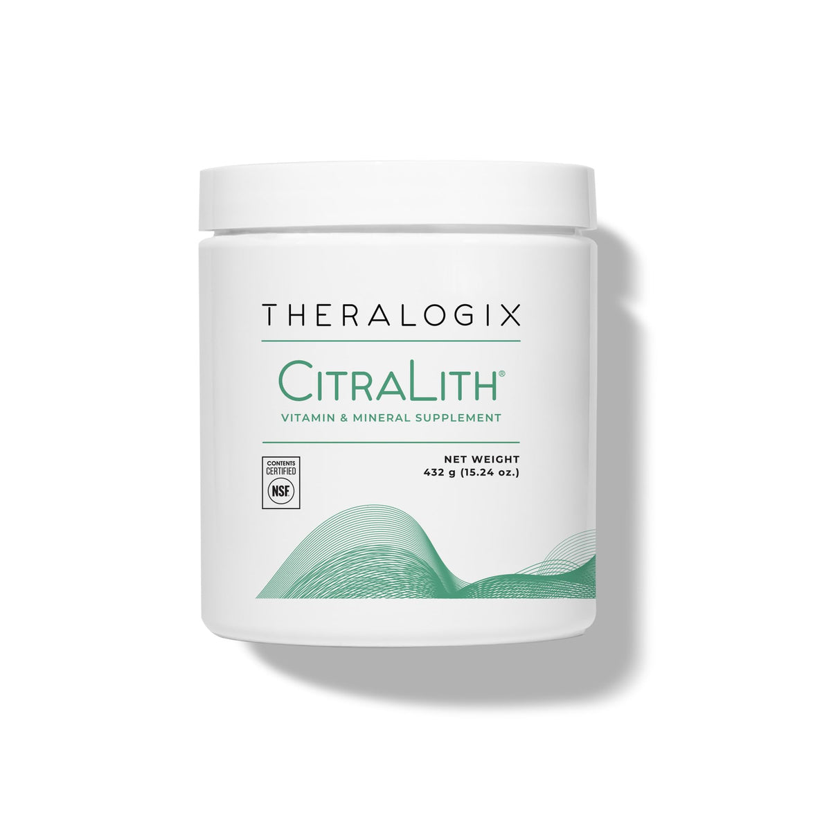 Theralogix CitraLith Poudre Canister vue de dos