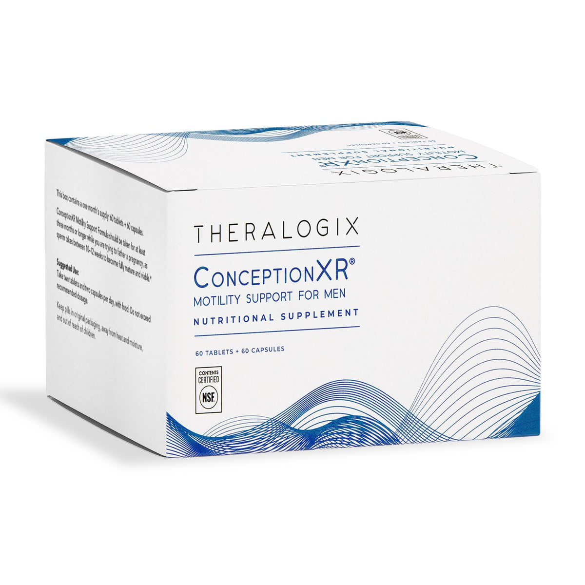 Theralogix ConceptionXR boîte avant avec description du produit