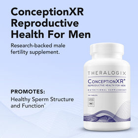 Theralogix ConceptionXR complément avec ingrédients clés sur l'étiquette