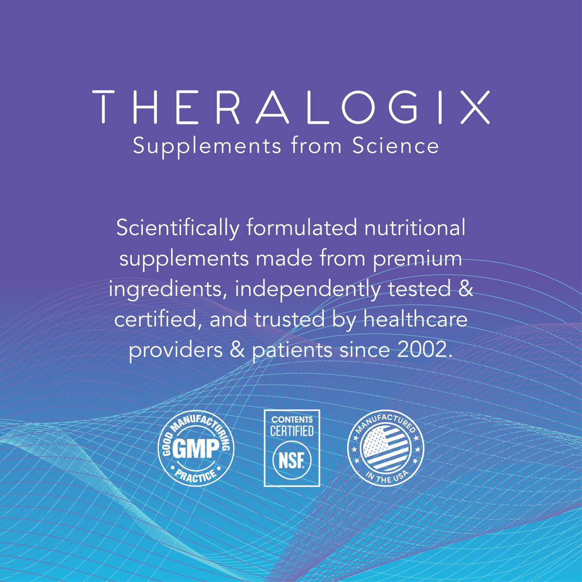 Theralogix ConceptionXR flacon ouvert avec capsule en vue