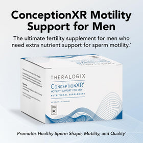 Theralogix ConceptionXR vue latérale mettant en avant les ingrédients