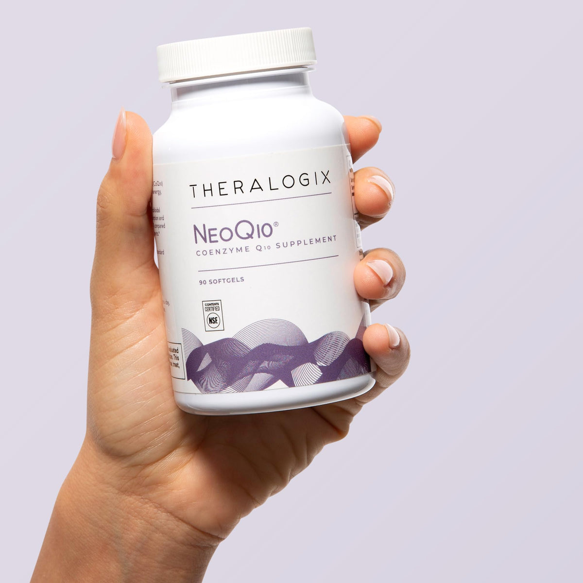 Theralogix NeoQ10 boîte avec certification NSF visible