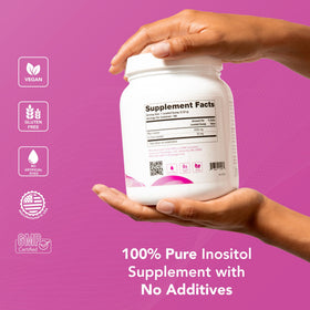 Theralogix Ovasitol Canister avec d'autres compléments alimentaires