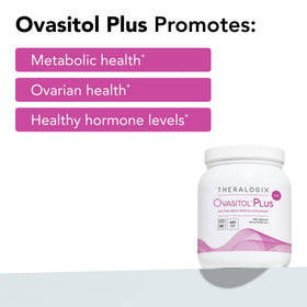 Theralogix Ovasitol Plus alongside healthy foods