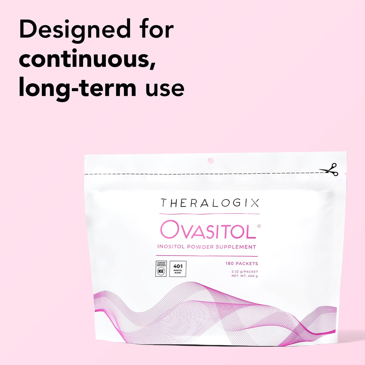 Theralogix Ovasitol sachets 4000 mg en utilisation