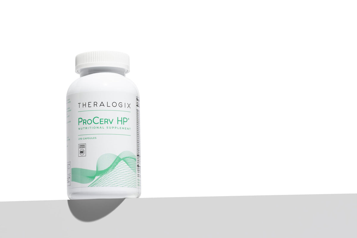 Theralogix ProCerv HP complément alimentaire avec des ingrédients