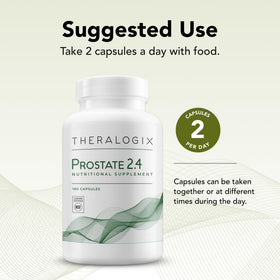 Theralogix Prostate 2.4 complément alimentaire sur une table