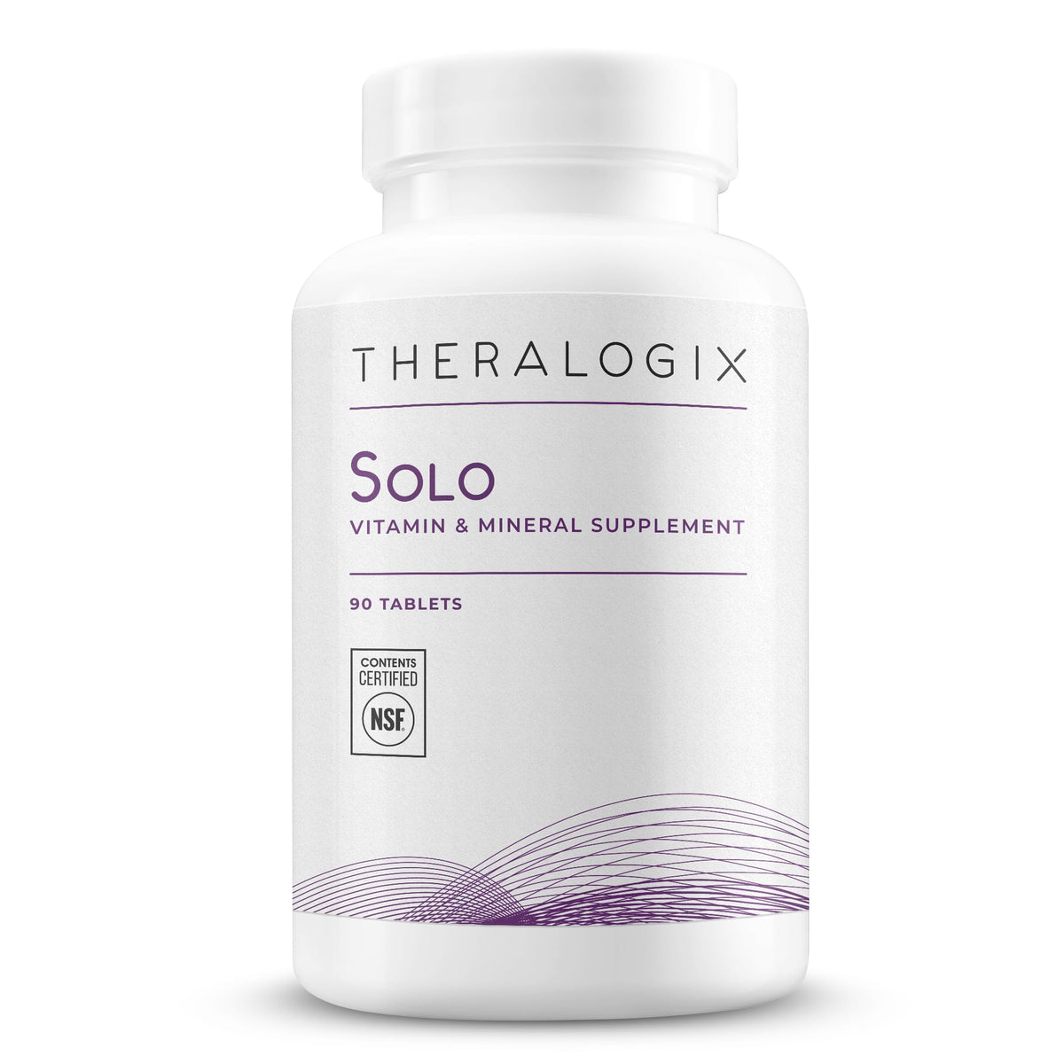 Theralogix Solo Multivitamin sans Fer, vue de face