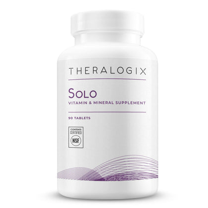 Theralogix Solo Multivitamin sans Fer, vue de face