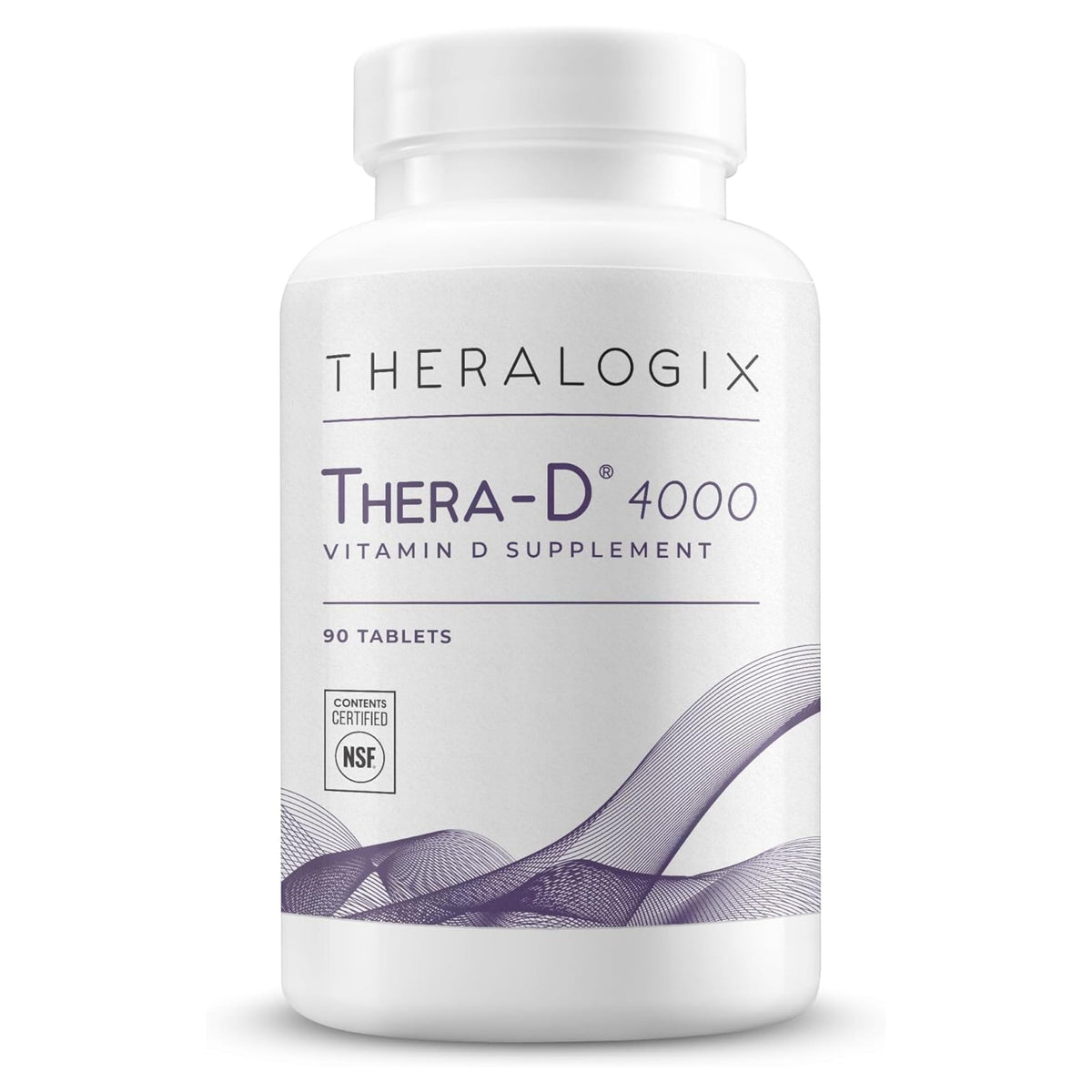 Theralogix Thera-D 4000 Vitamine D3 comprimés en flacon