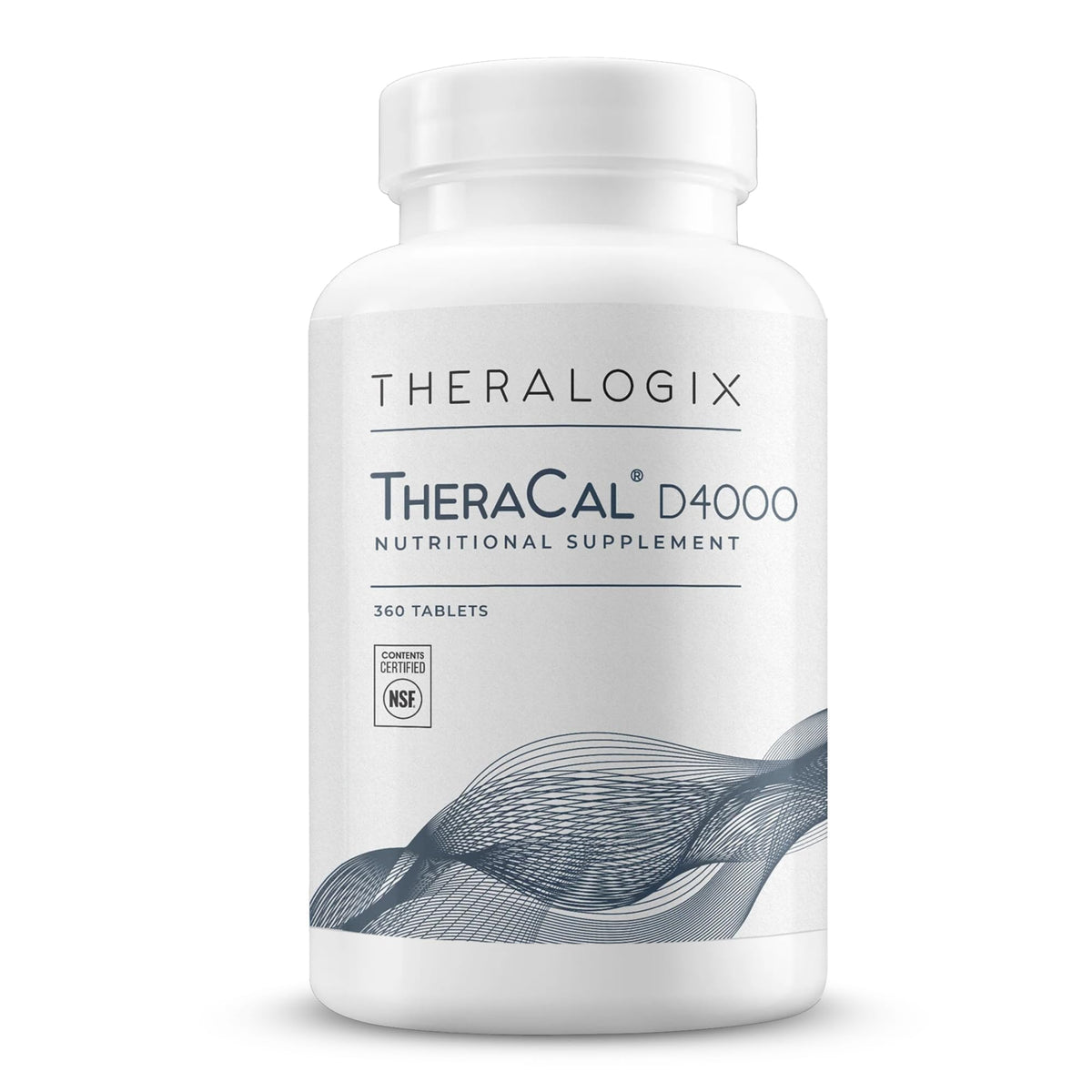 Theralogix TheraCal D4000 complément alimentaire calcium 1000 mg vue avant