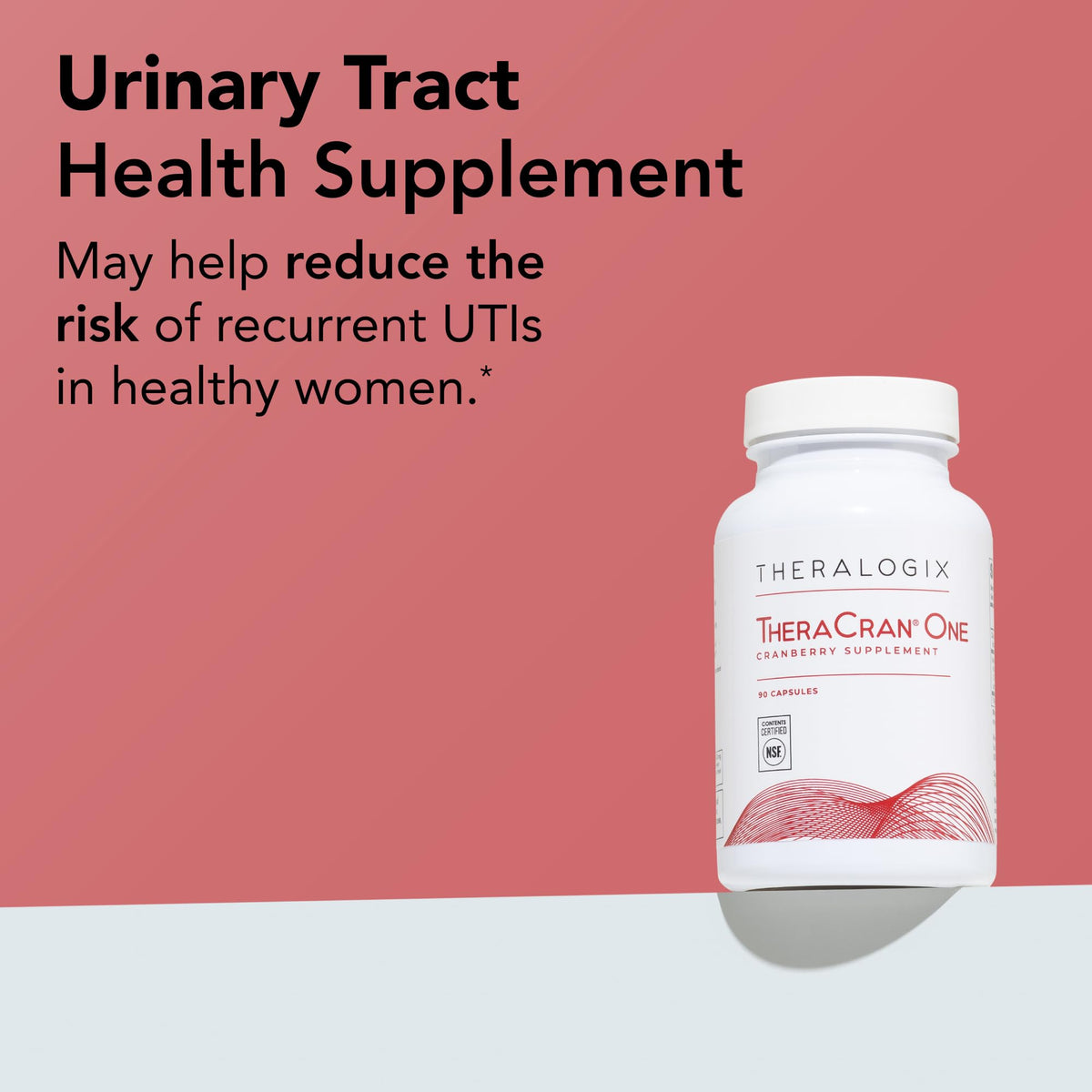 Theralogix TheraCran One capsules sur une surface blanche