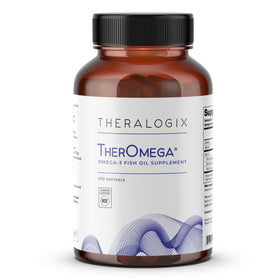 Theralogix TherOmega huile de poisson omega-3 gélule frontale