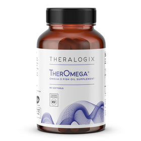 Theralogix TherOmega Huile de Poisson Omega-3 gélules en boîte