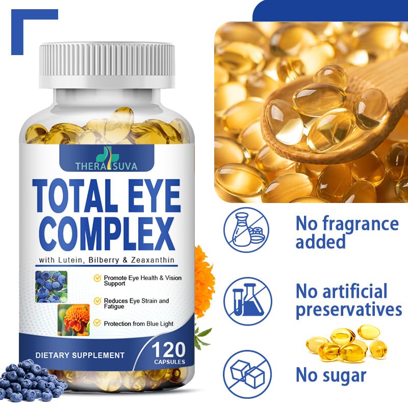TheraSuva Complément Oculaire 120 Gélules avec des ingrédients clés