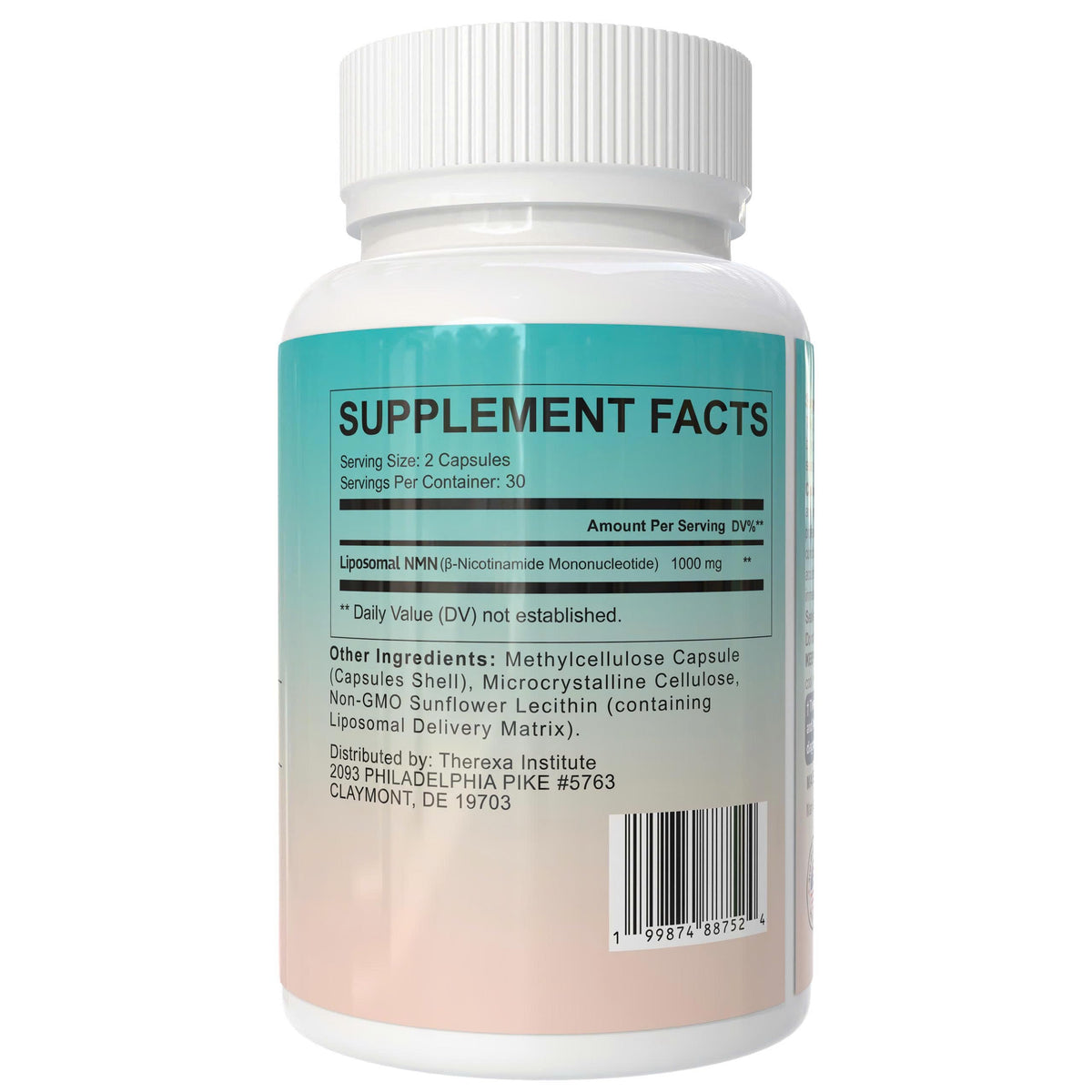 THEREXA Complément Alimentaire NMN 1000mg Liposomal gélules