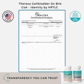 THEREXA Compléments Alimentaires Bile Ox 90 Capsules côté