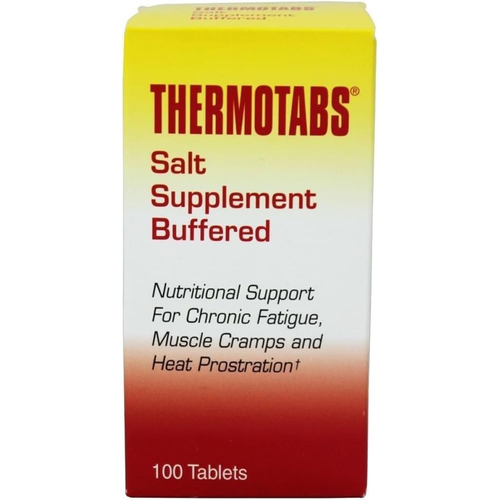 Thermotabs Complément de Sel sur une table avec autre complément