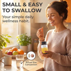 Thomas' all-natural Remedies D3 + K2 1000 IU avec Huile MCT, capsules à côté du flacon