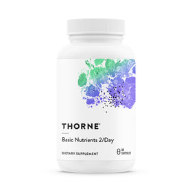 THORNE 2/Day Multivitamines 60 Capsules vue de face