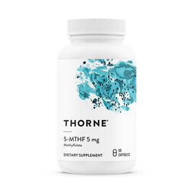 THORNE 5-MTHF 5 mg complément alimentaire en folate actif, vue de face