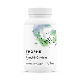 THORNE Acétyl-L-Carnitine 500 mg 60 capsules vue de face