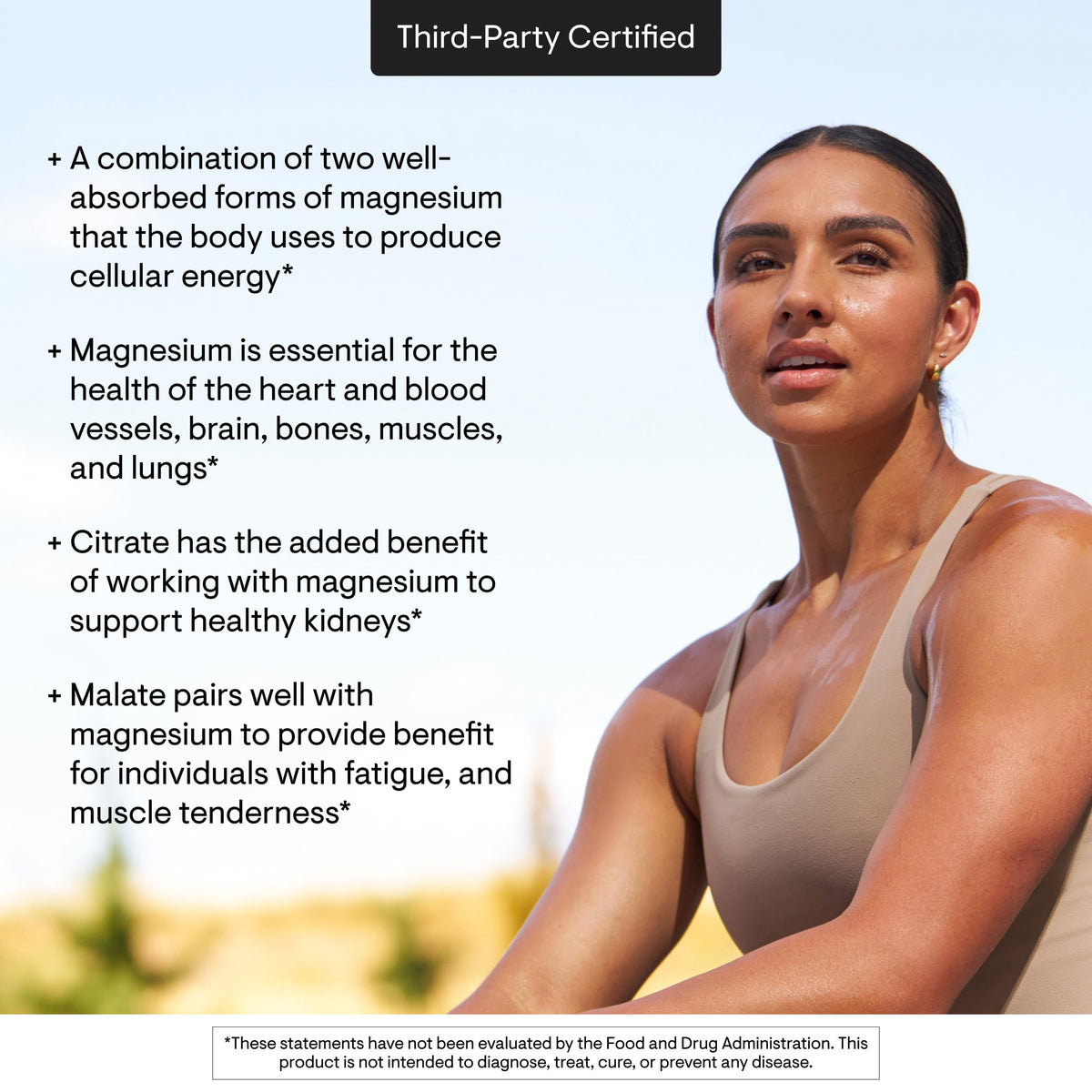 THORNE CitraMate Magnésium capsules ouvertes