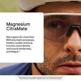 THORNE CitraMate Magnésium capsules sur une table