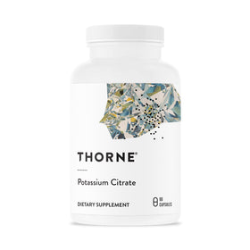 THORNE Citrate de Potassium 90 capsules vue de face