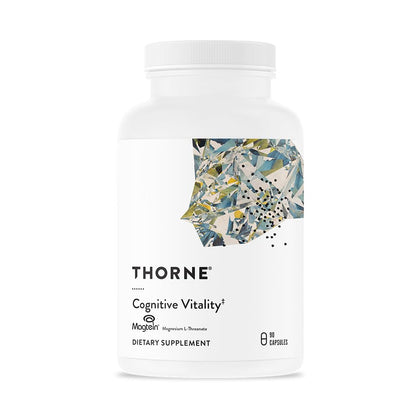 THORNE Cognitive Vitality 90 capsules, vue de face