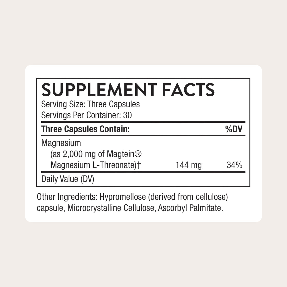 THORNE Cognitive Vitality, capsules ouvertes sur une surface