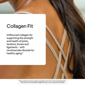 THORNE Collagen Fit poudre mélangée dans un smoothie