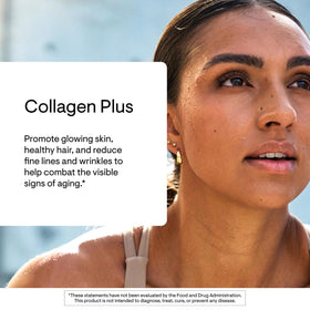 THORNE Collagen Plus label showing nutritional information