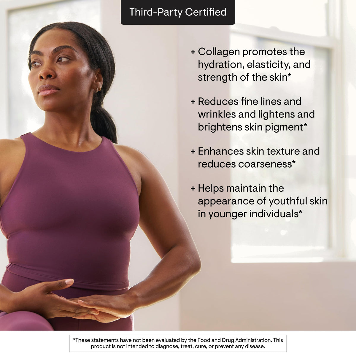 THORNE Collagen Plus side view with céramides