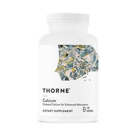 THORNE Complément Alimentaire Calcium DiCalcium Malate 120 Capsules vue de face