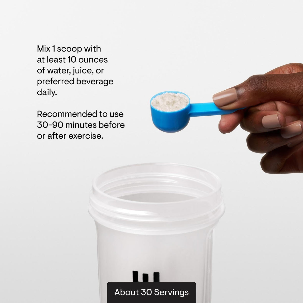 THORNE Créatine + BCAAs avec shaker et accessoires de sport