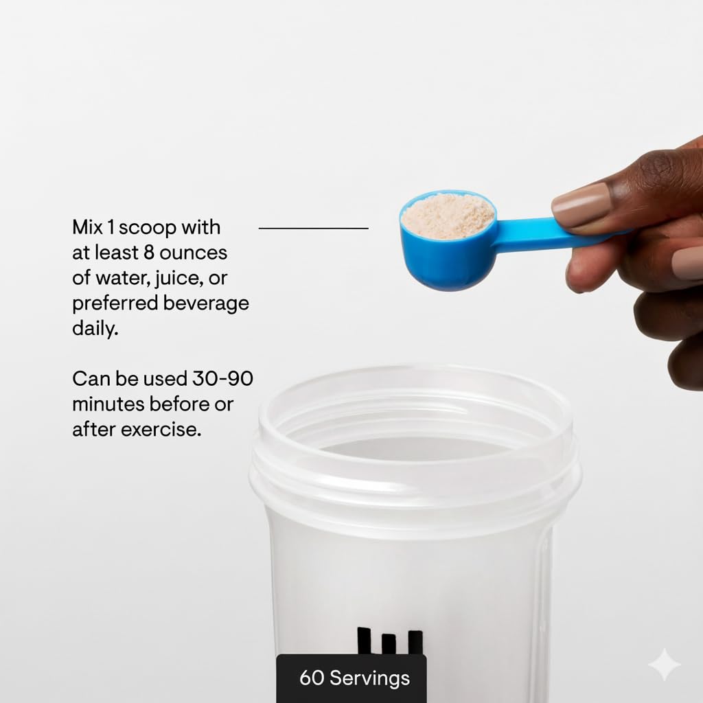 THORNE créatine micronisée en utilisation pendant un entraînement
