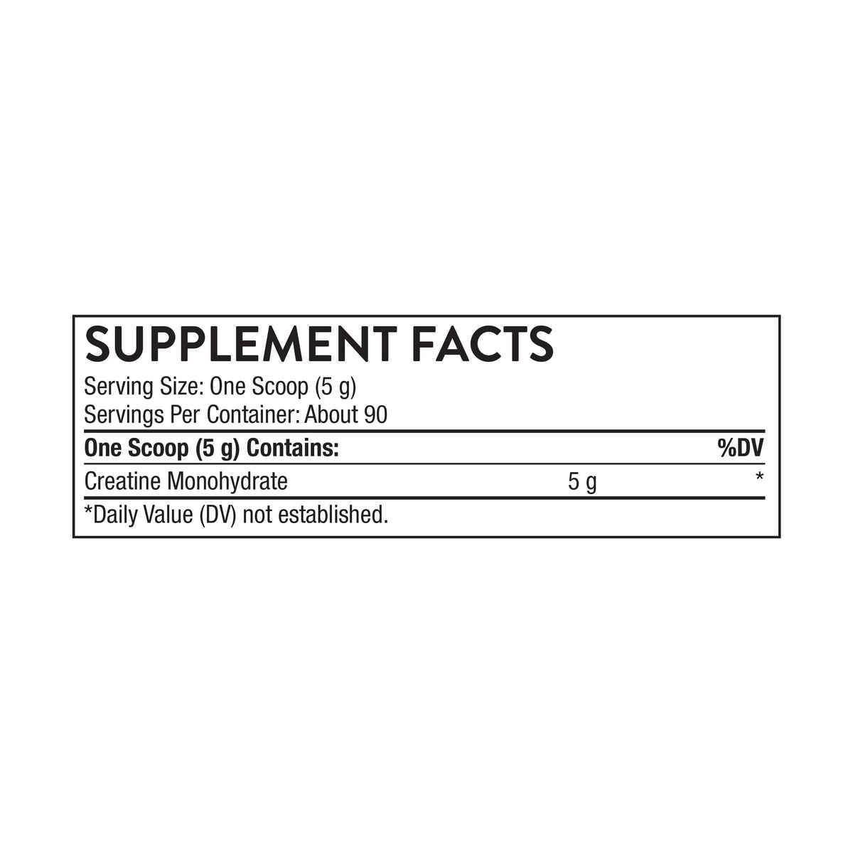 THORNE Créatine Monohydrate Micronisée 581g emballage