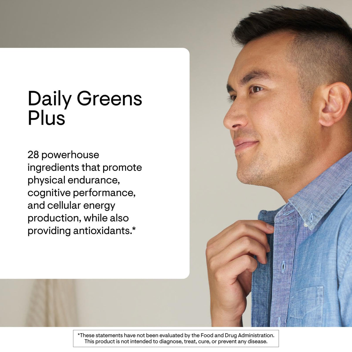 THORNE Daily Greens Plus 280g ingrédients en détail