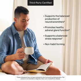 THORNE Emotion Balance capsules dans un environnement de vie