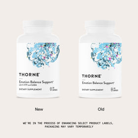 THORNE Emotion Balance Support 120 capsules - étiquette des ingrédients
