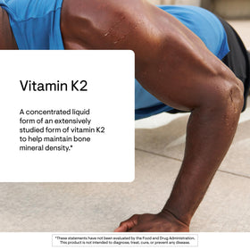 THORNE flacon de Vitamin K2 MK-4 avec étiquette détaillée
