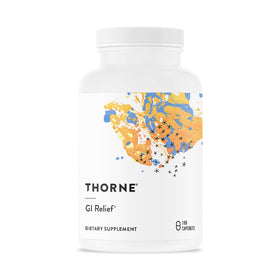 THORNE GI Relief 180 capsules vue avant avec étiquette