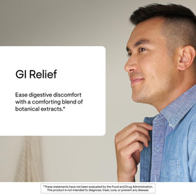 THORNE GI Relief emballage avec informations nutritionnelles