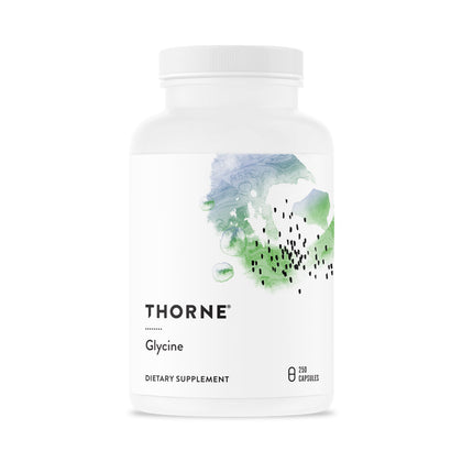 THORNE Glycine 250 capsules vue de face