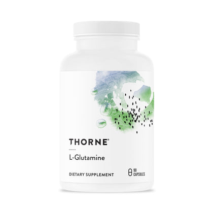 THORNE L-Glutamine 500 mg 90 capsules vue de face
