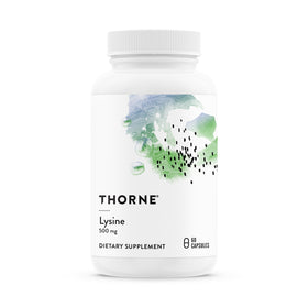 THORNE L-Lysine 500 mg 60 Capsules vue de face